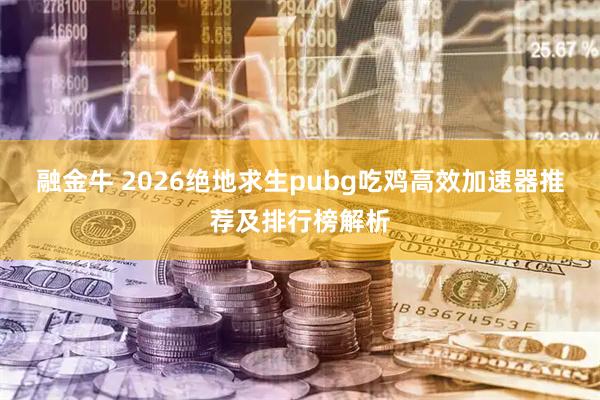 融金牛 2026绝地求生pubg吃鸡高效加速器推荐及排行榜解析